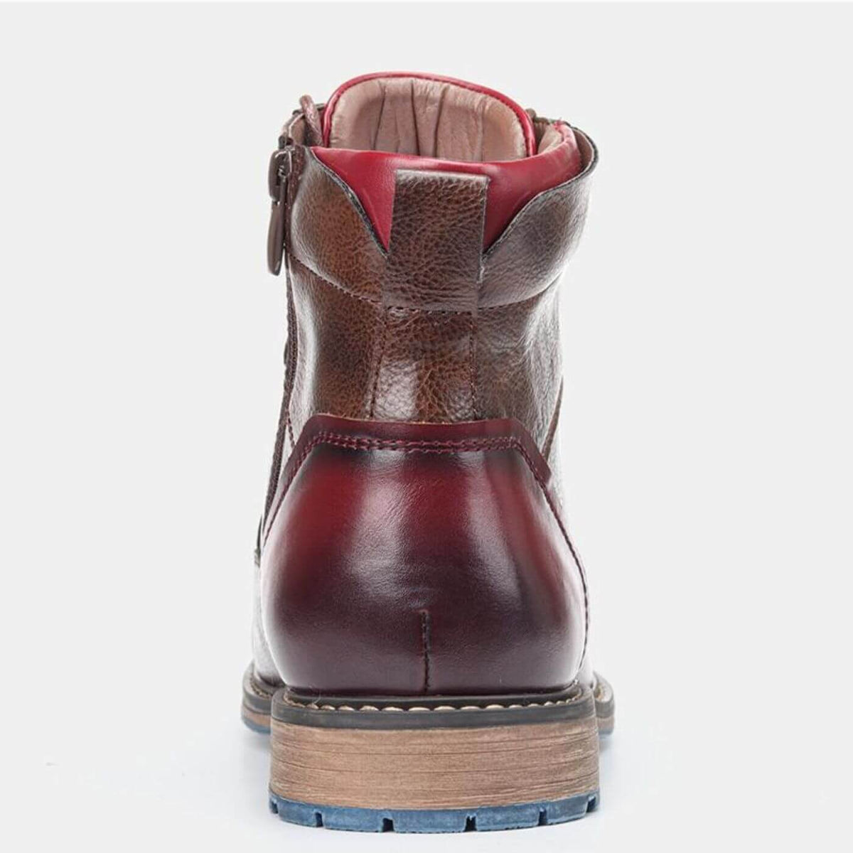 Men's Cap Toe Side-Zip Ankle Boots for Layering – view 5