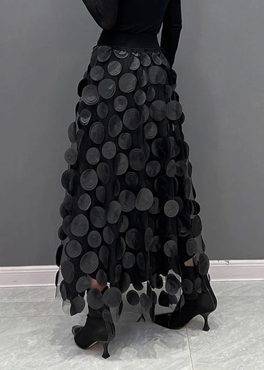 Women's Print-Detail Floor-Length Skirt – view 6