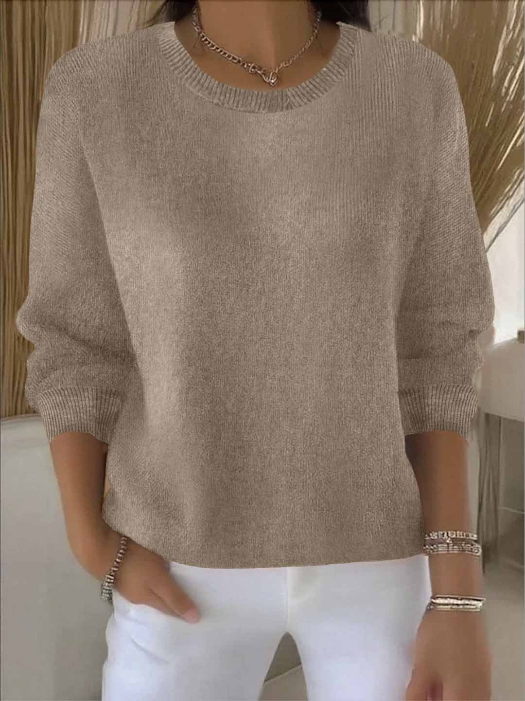 Women's Elegant Everyday Knit Pullover – view 4
