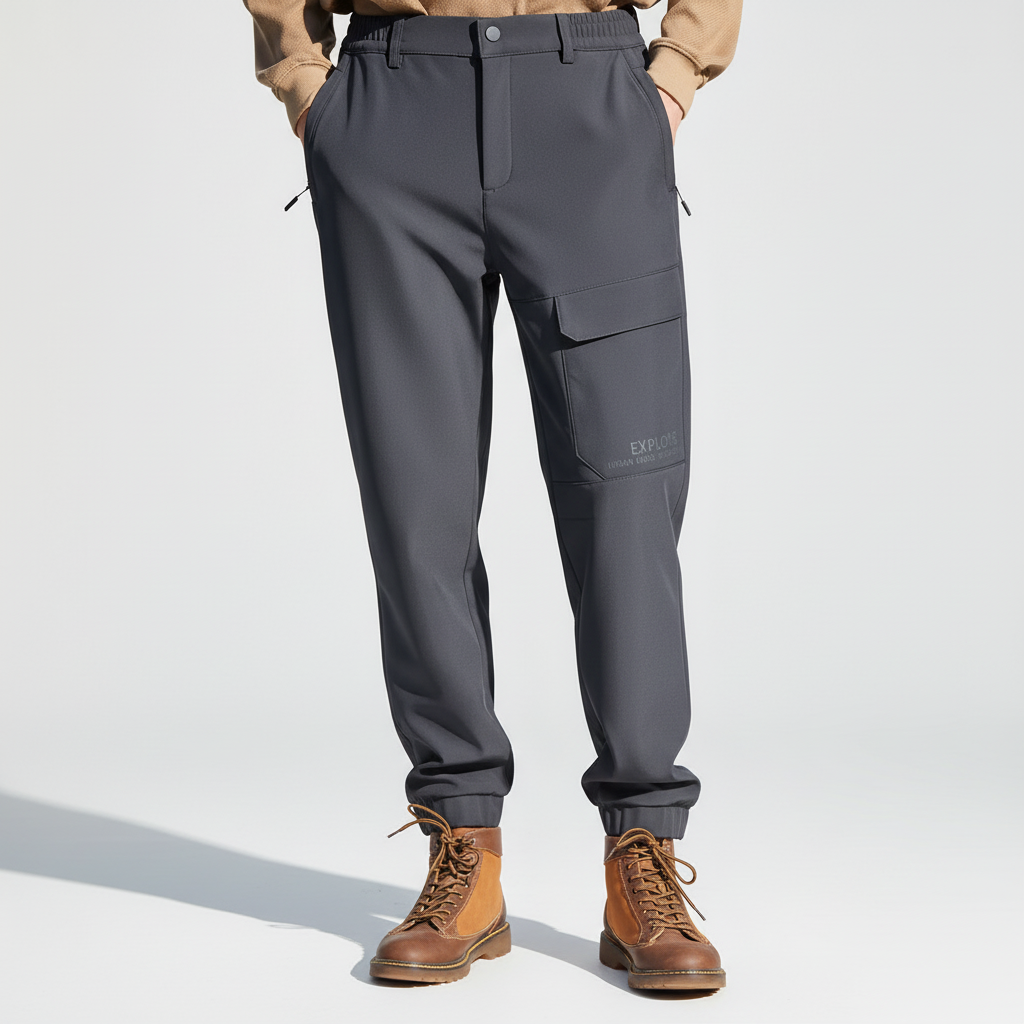 Men's Weatherproof Fleece-Backed Cargo Pants – view 3