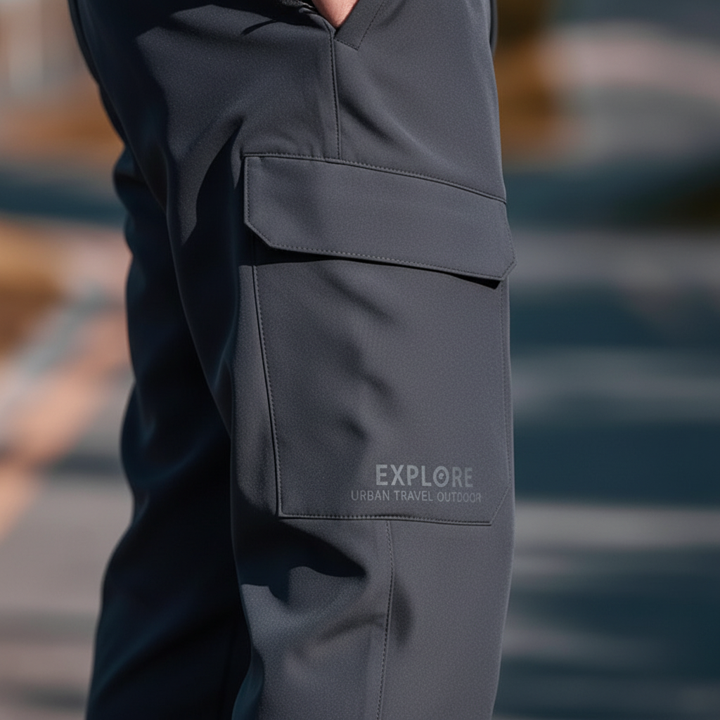 Men's Weatherproof Fleece-Backed Cargo Pants – view 4