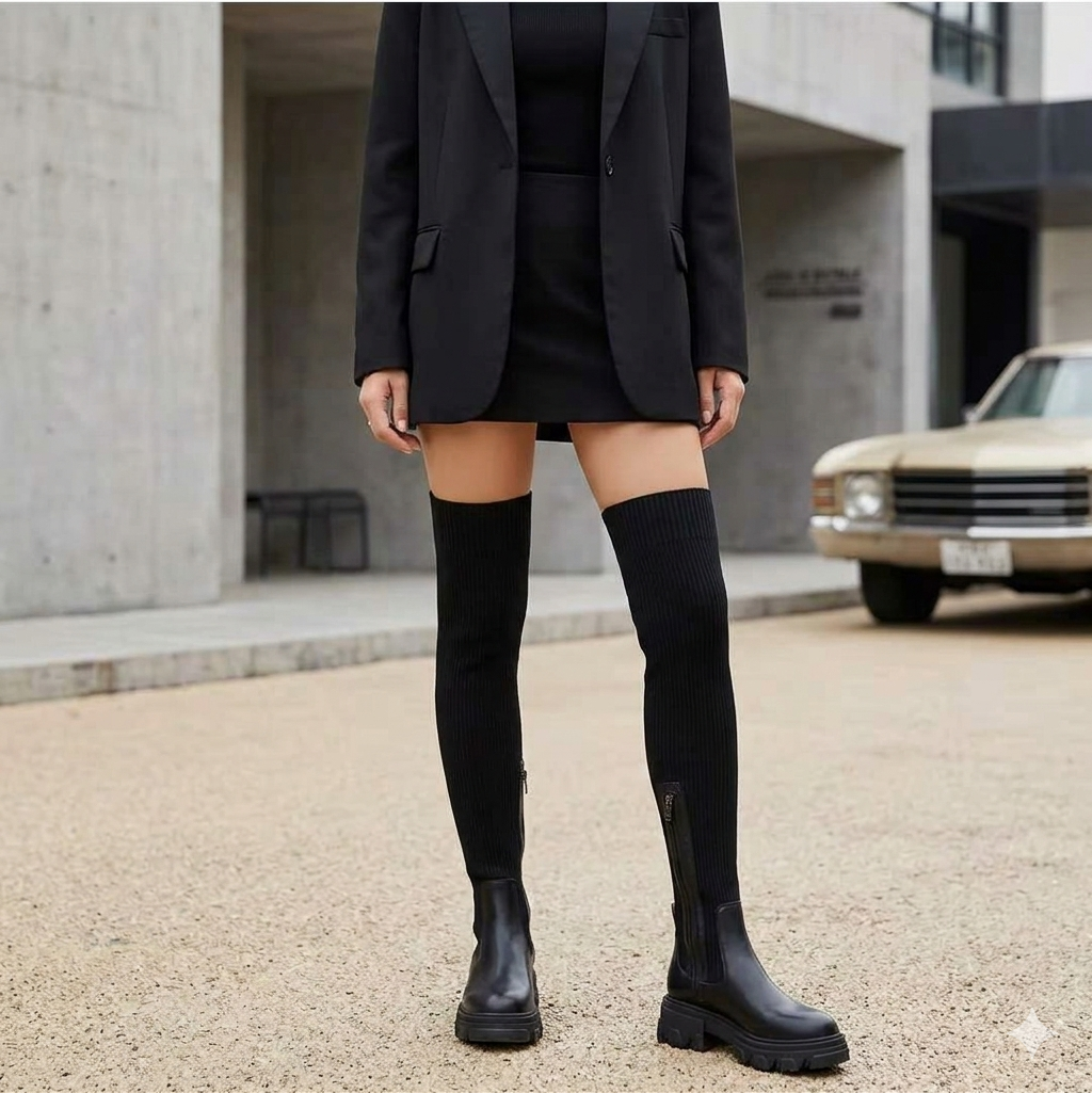 Women's Premium Leather Boots for Evening Wear – view 2