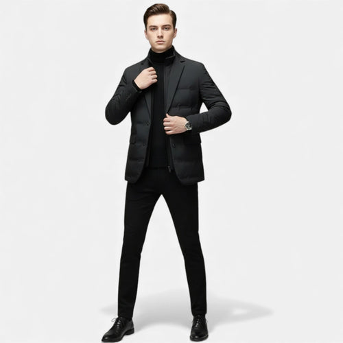 Men's Down-Filled Padded Puffer Jacket – view 2