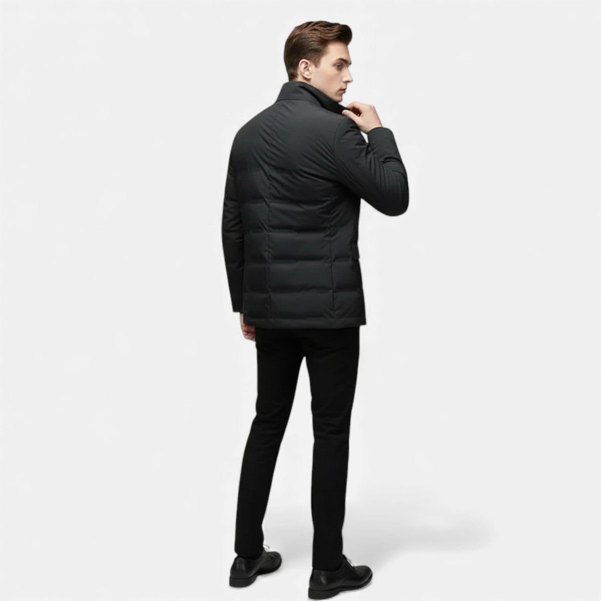 Men's Down-Filled Padded Puffer Jacket – view 3