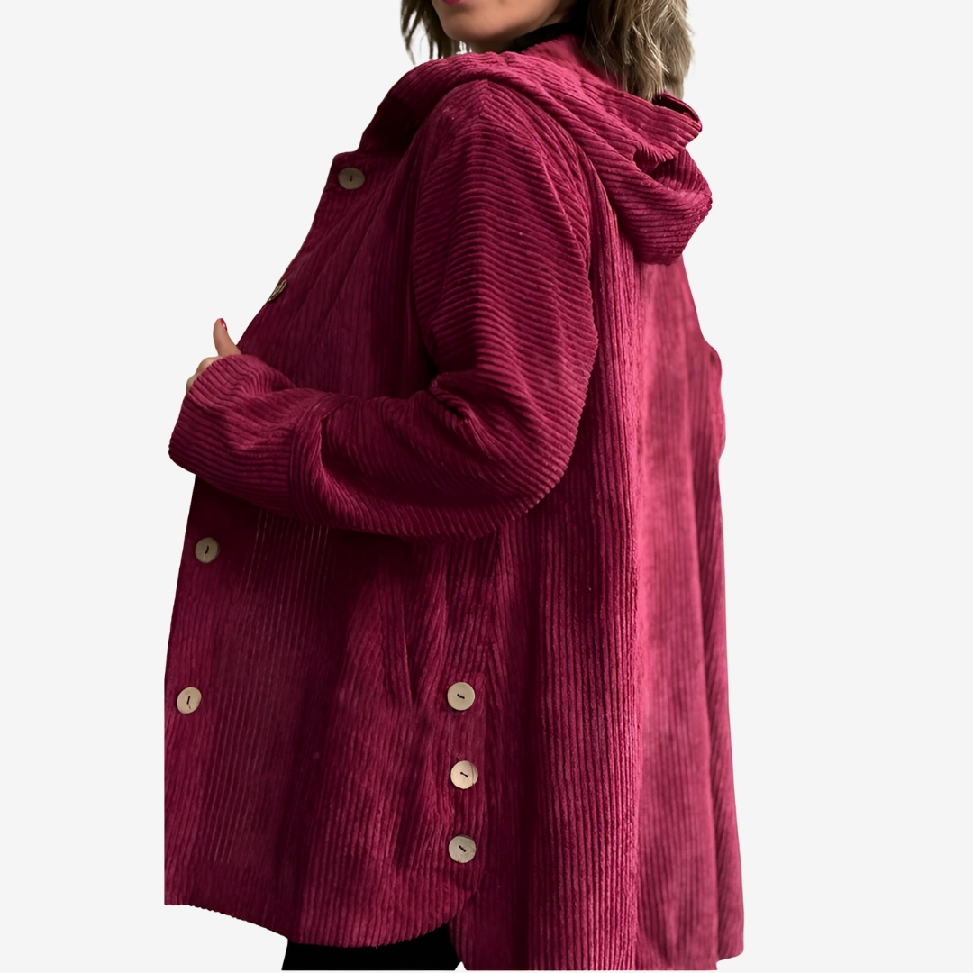 Women's Longline Hood-Detail Rib-Knit Button-Front Knit Cardigan – view 6