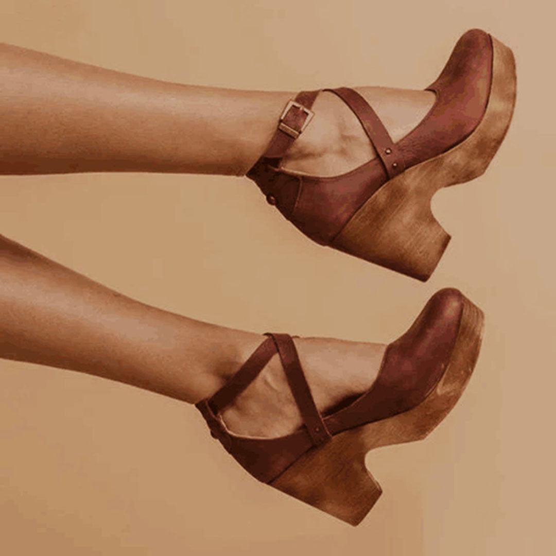 Women's Closed Toe Wedge-Heel Heels – view 2