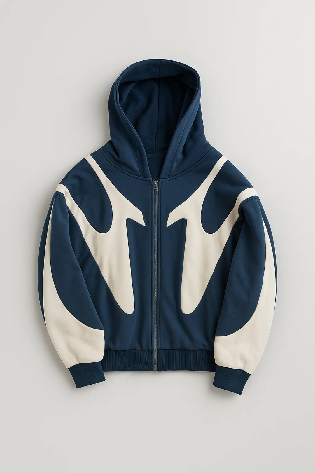 Men's Minimalist Full-Zip Hood-Detail Jacket – view 4