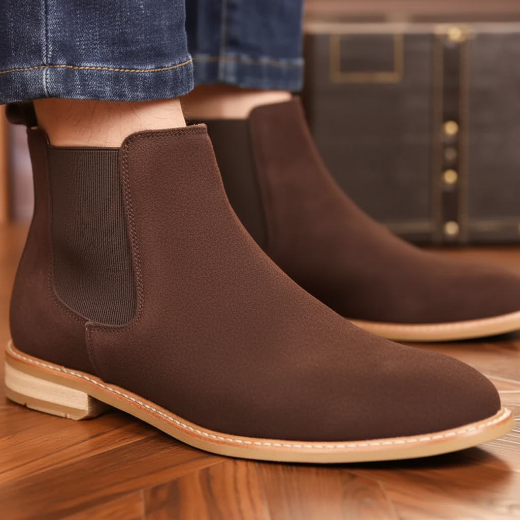 Men's Thermal-Lined Chelsea Boots – view 5