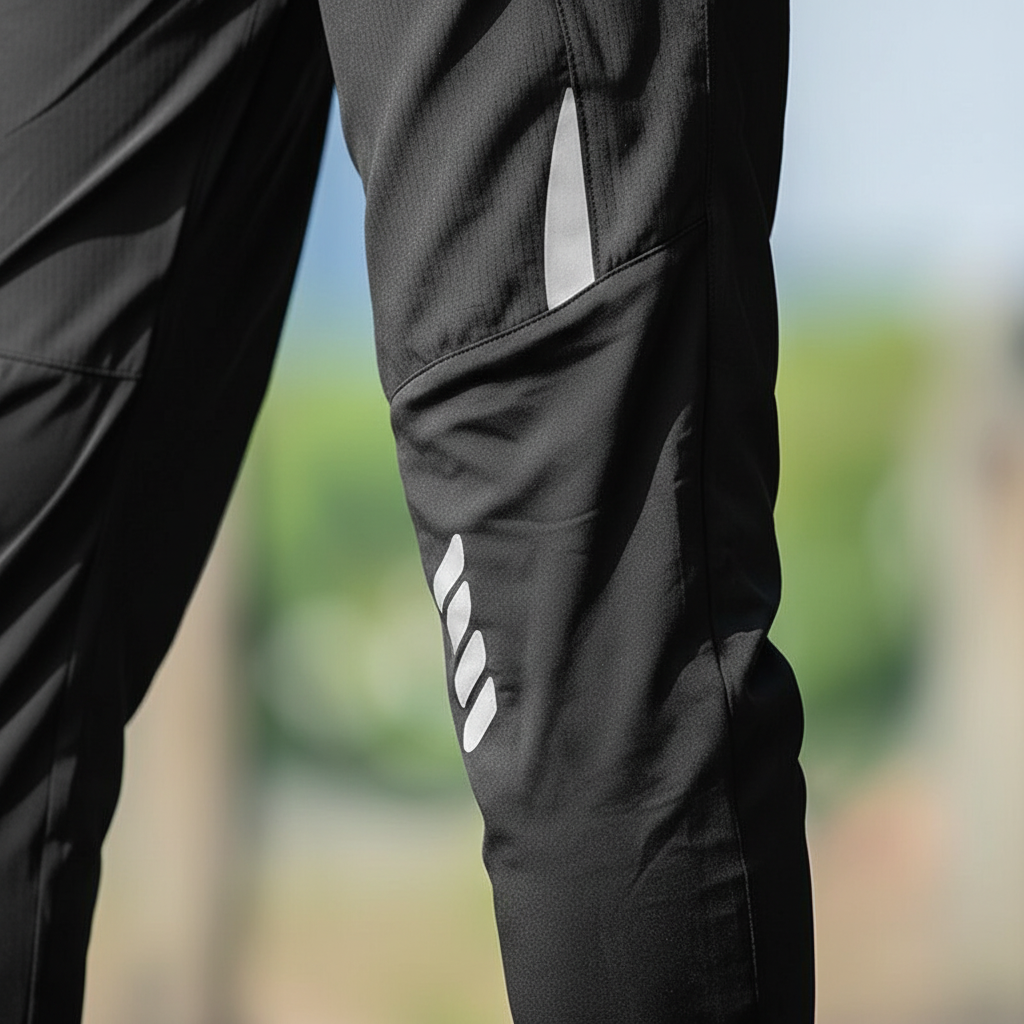 Men's Stretchy Reflective Sports Pants – view 4