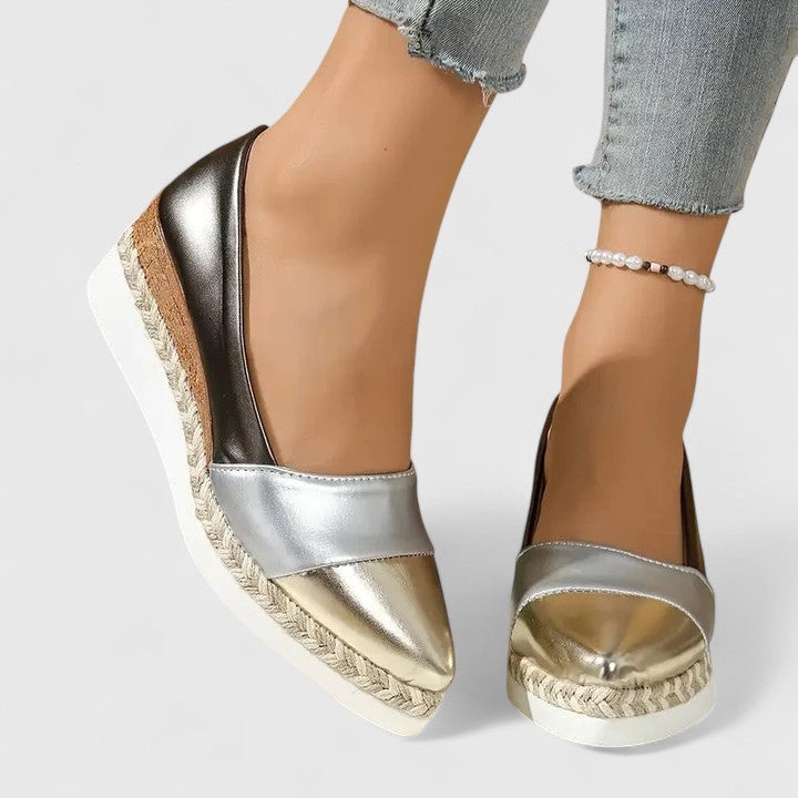 Women's Support Comfort Shoes – Gold