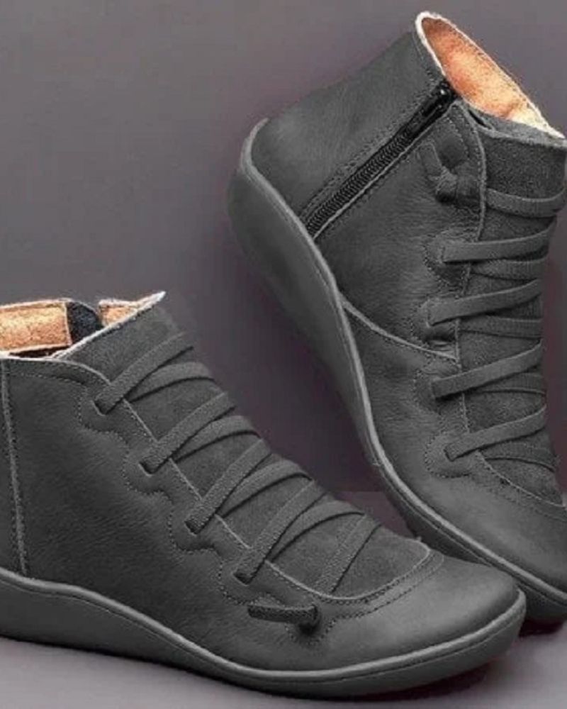 Women's Supportive Leather Boots for Work – view 6