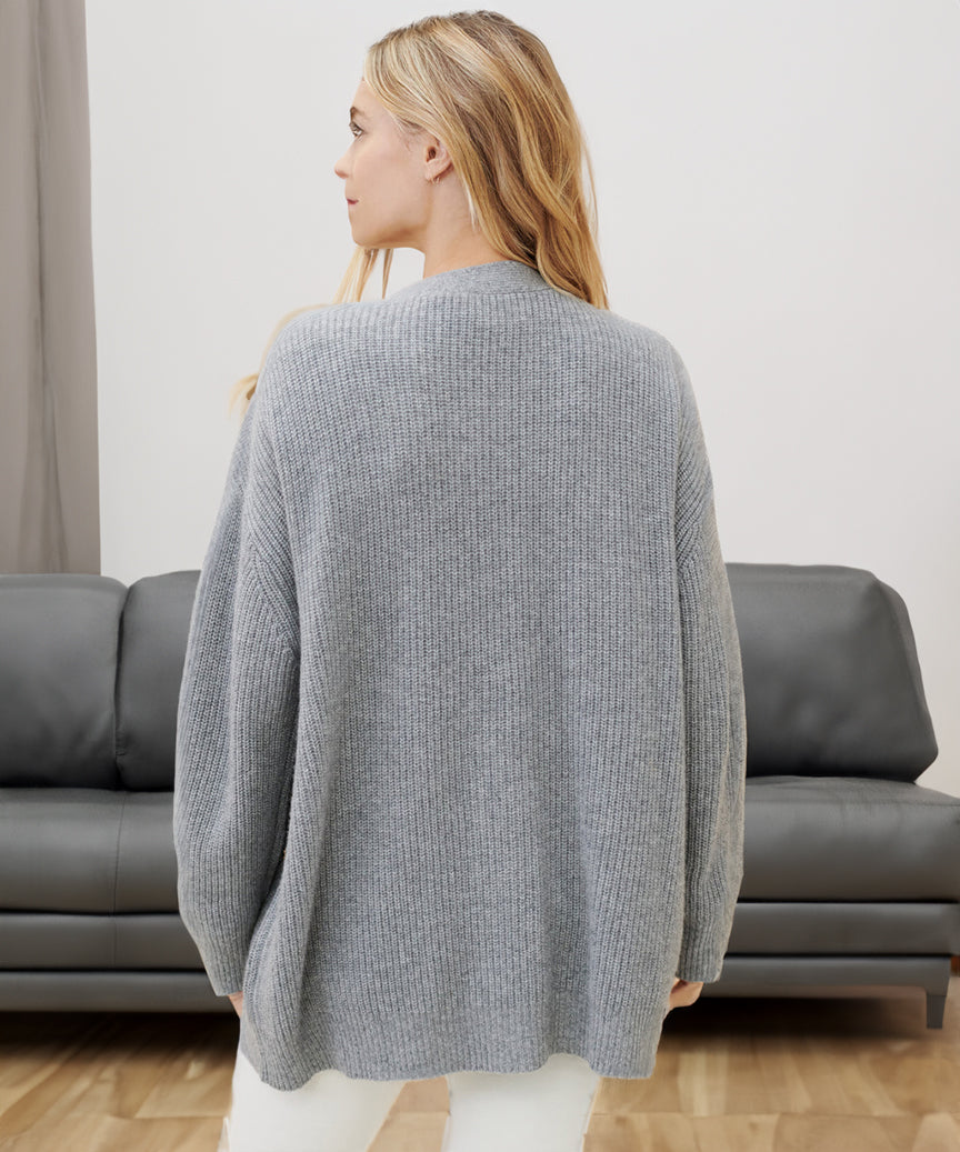 Women's Loose-Fit Knit Cardigan – view 9
