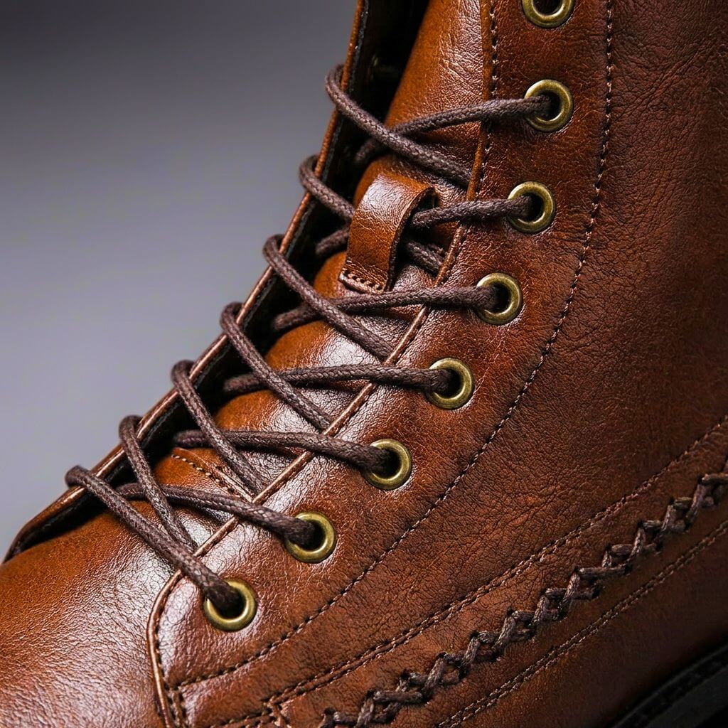 Men's Italian Leather Ankle Boots for Walking – view 3