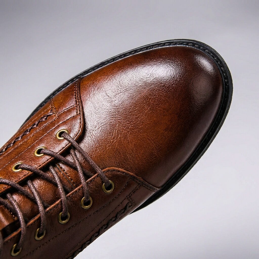 Men's Italian Leather Ankle Boots for Walking – view 4
