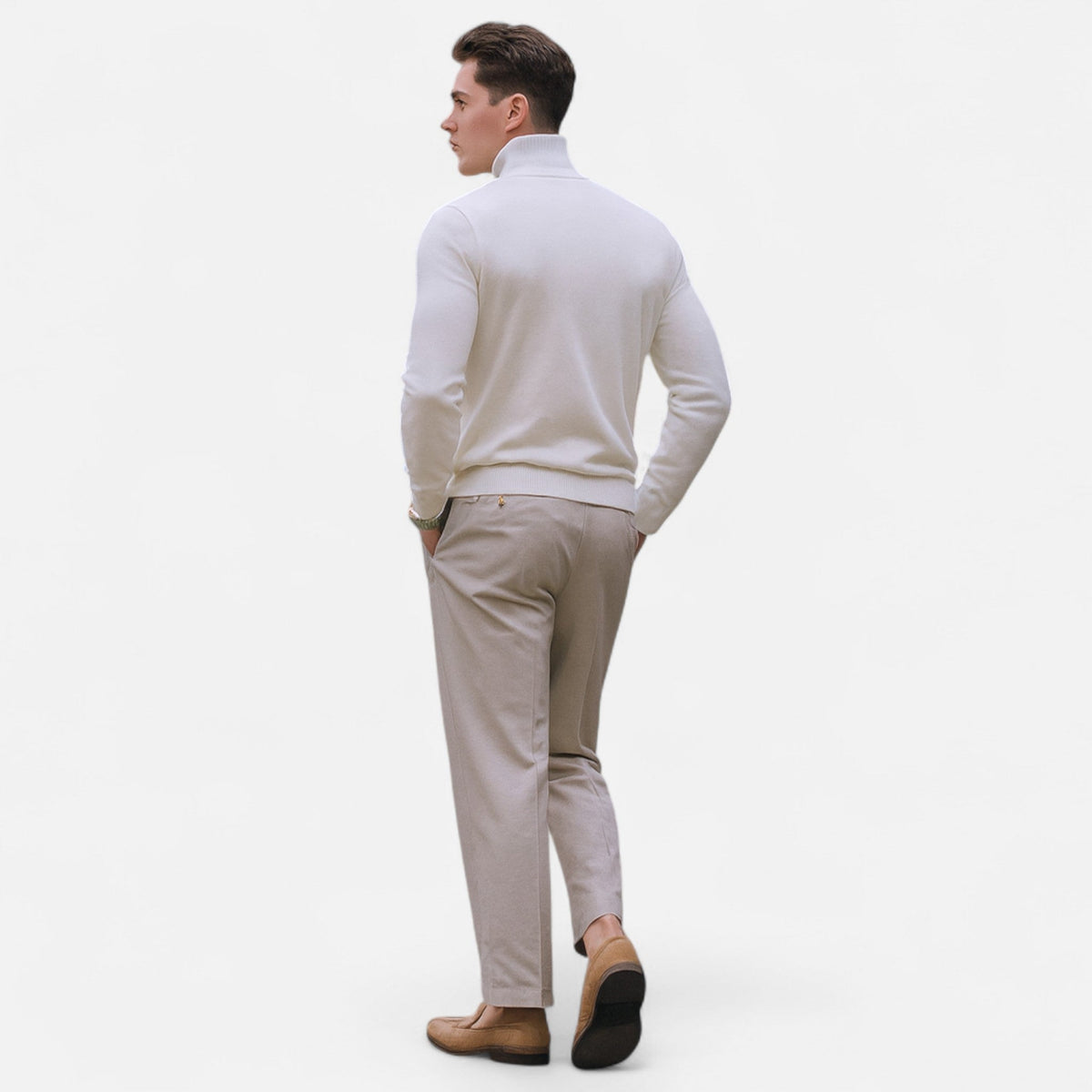 Men's Half-Zip Knit Pullover – view 5