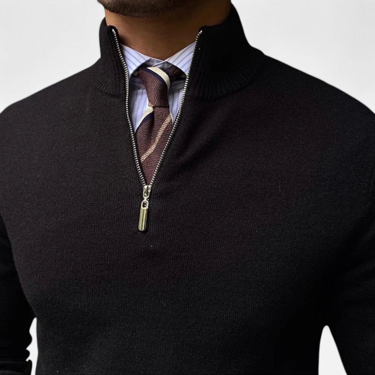 Men's Half-Zip Knit Pullover – view 7