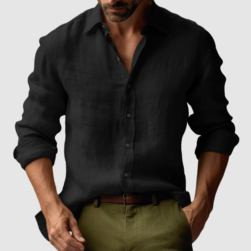 Men's Retro Long-Sleeve Shirt – view 10