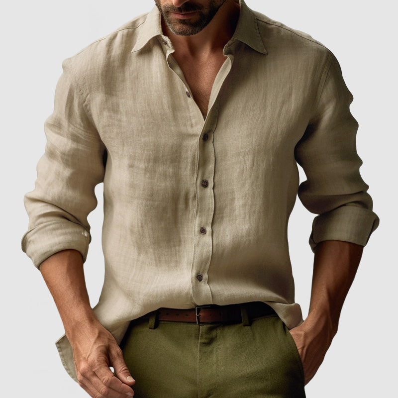 Men's Retro Long-Sleeve Shirt – view 7
