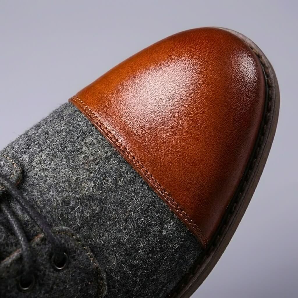 Men's Leather and Wool Cold-Weather Boots – view 5