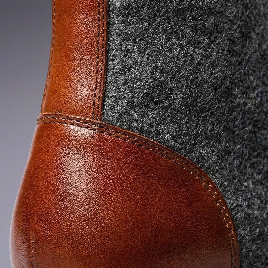 Men's Leather and Wool Cold-Weather Boots – view 6