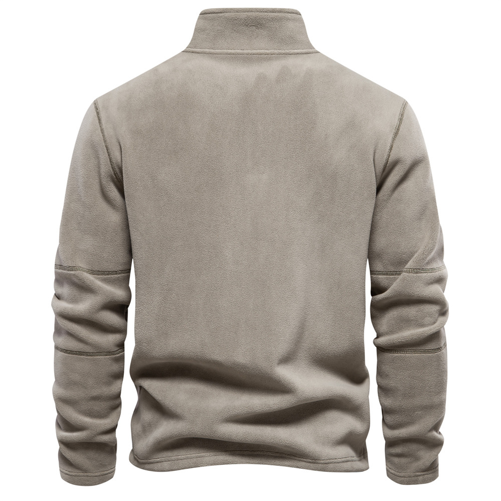 Men's Quarter-Zip Fleece Sweatshirt for Winter – view 6