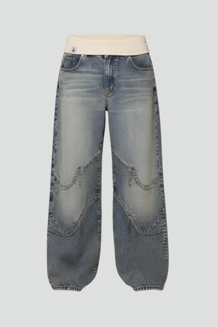 Women's Light High Rise Wide-Cut Jeans – view 1