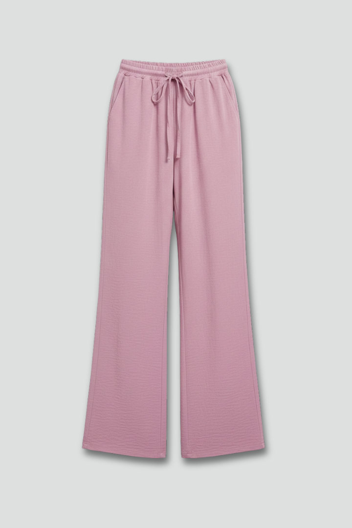 Women's Wide-Cut Tie-Waist Palazzo Pants – view 1