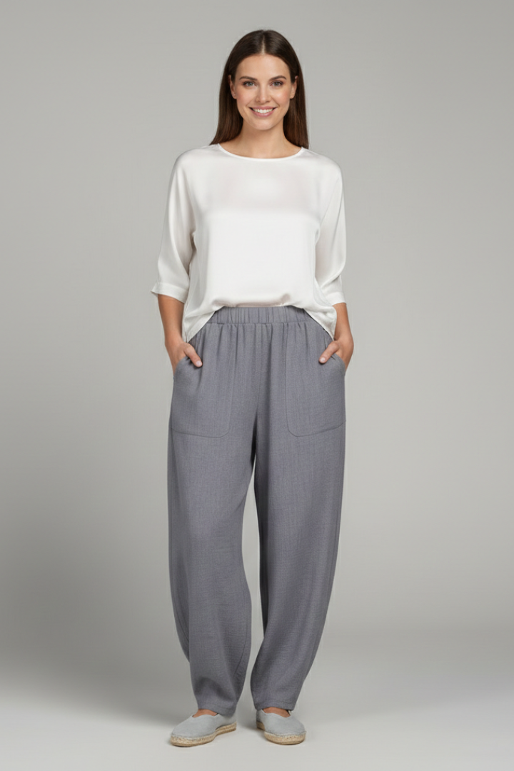 Women's Elasticated-Waist Everyday Pants – view 2