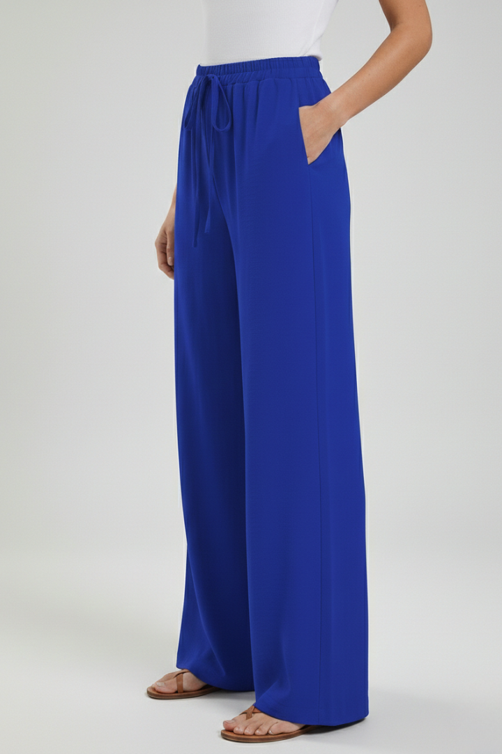 Women's Flowing Tie-Waist Palazzo Pants – view 3