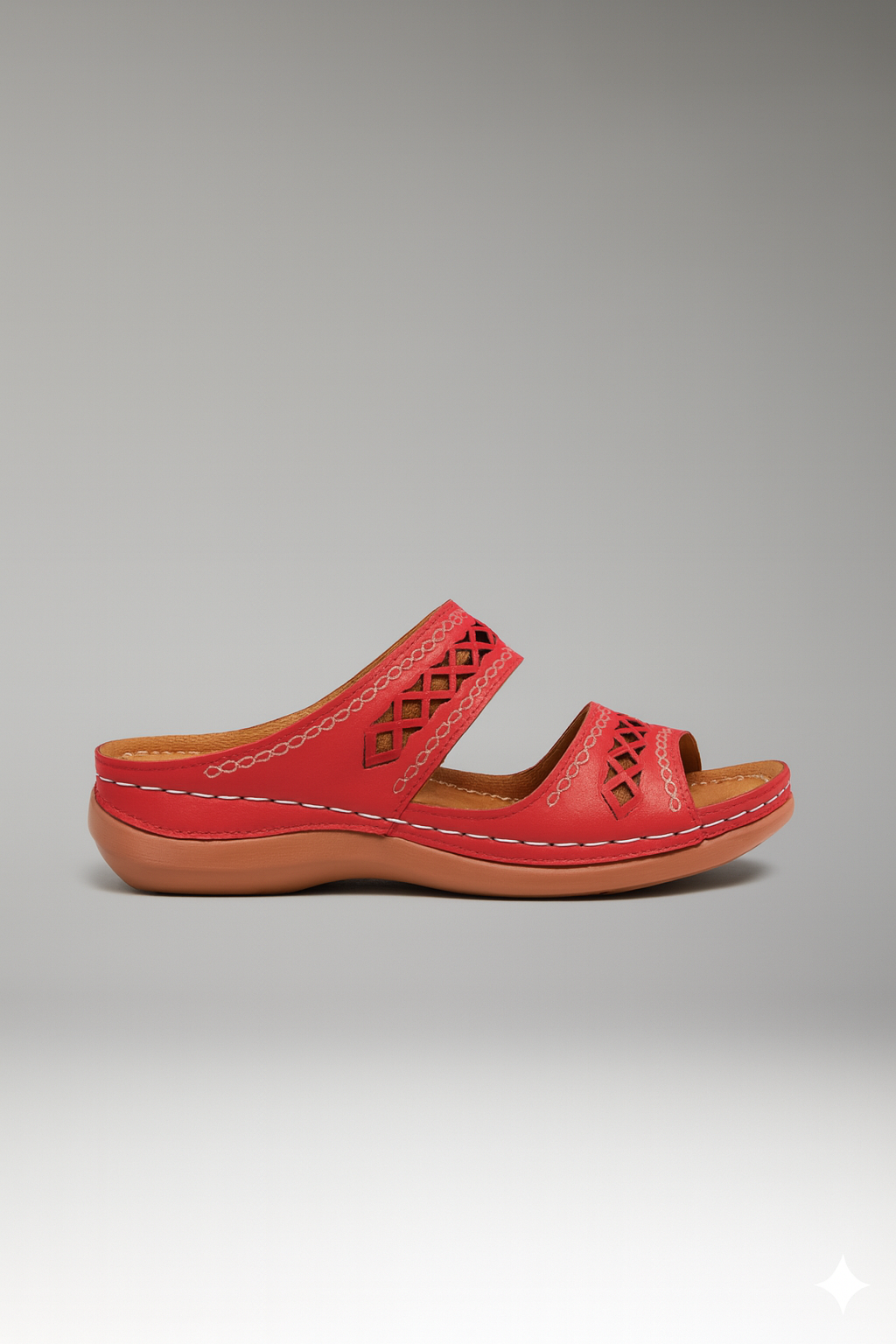 Women's Support Cutout Slide Sandals – view 1