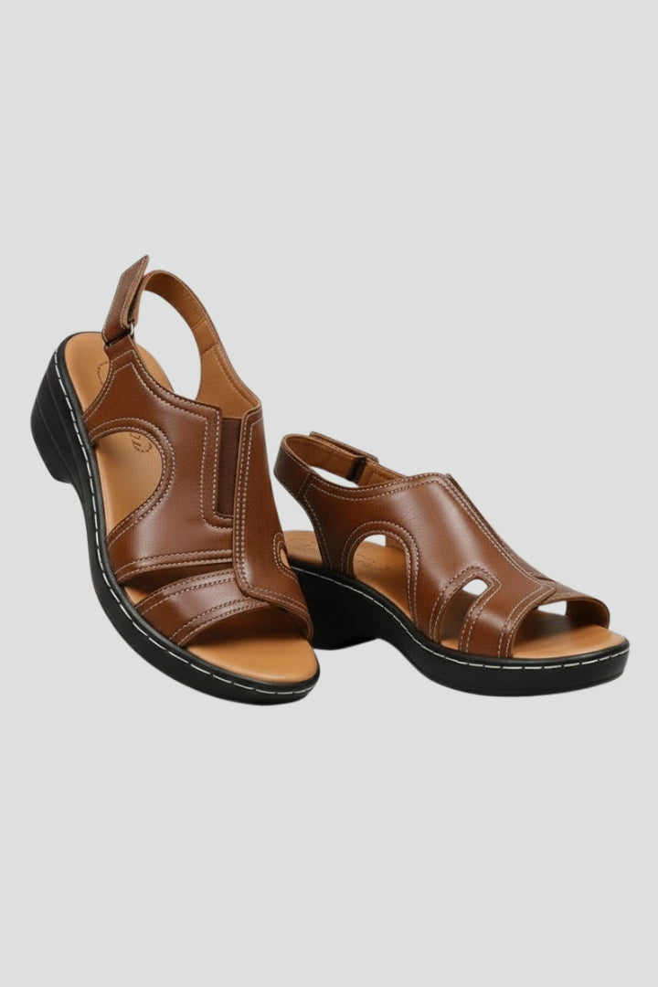 Women's Support Cutout Platform-Sole Sandals – view 1