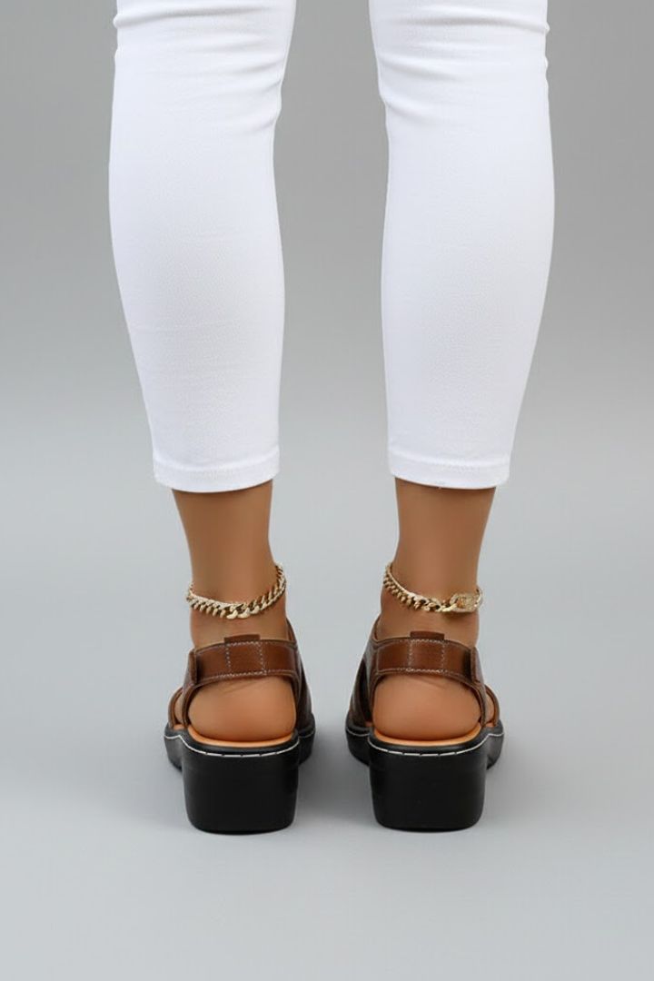 Women's Support Cutout Platform-Sole Sandals – view 5