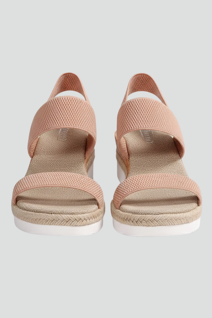 Women's Support Platform-Sole Pull-On Sandals – view 1