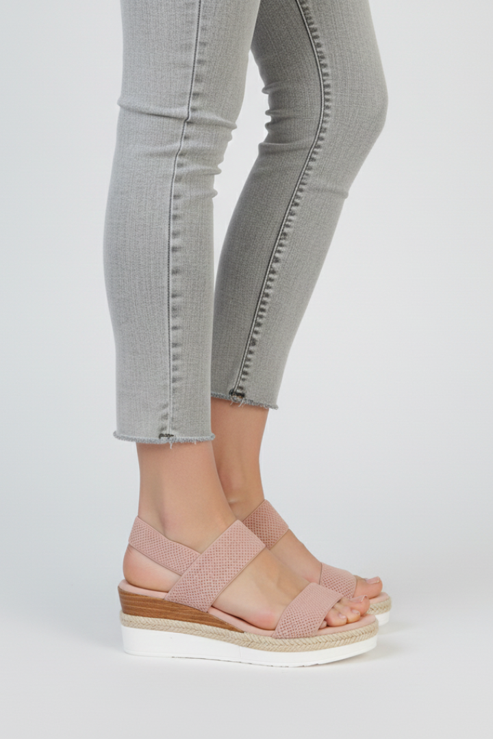 Women's Support Platform-Sole Pull-On Sandals – view 2