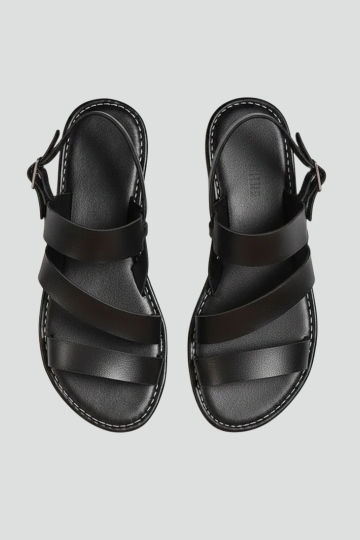 Women's Support Back-Strap Flat-Sole Sandals – view 1