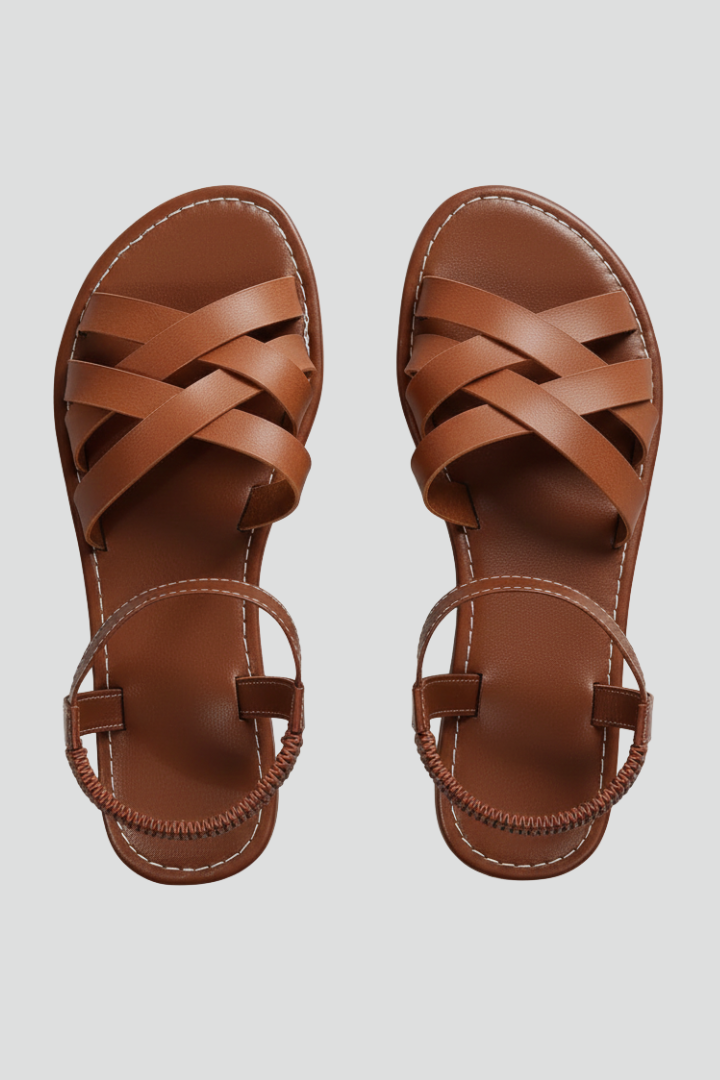 Women's Support Crisscross Ankle-Strap Sandals – view 1