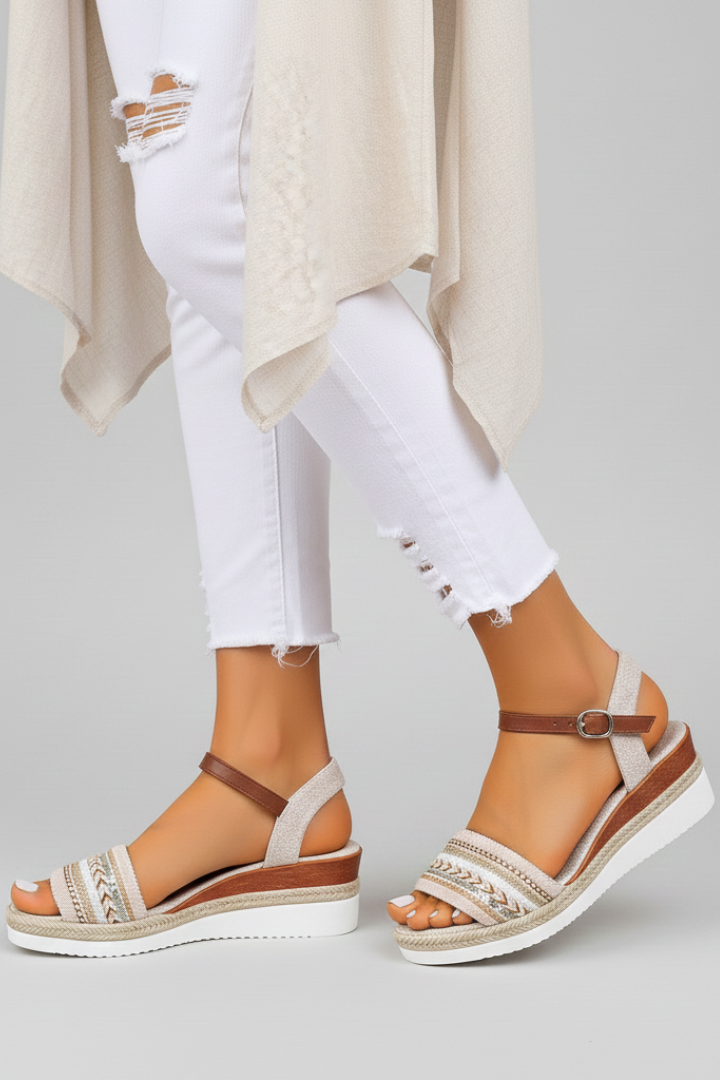 Women's Support Elegant Multi-Strap Heeled Sandals – view 4