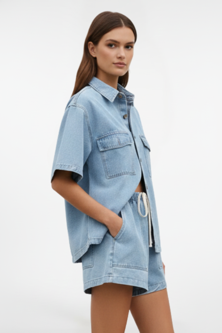 Women's Two-Piece Shorts Set for Layering – view 4