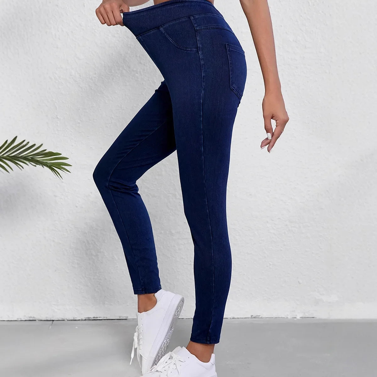 Women's Slim-Cut Fit High Rise Jeans – view 3