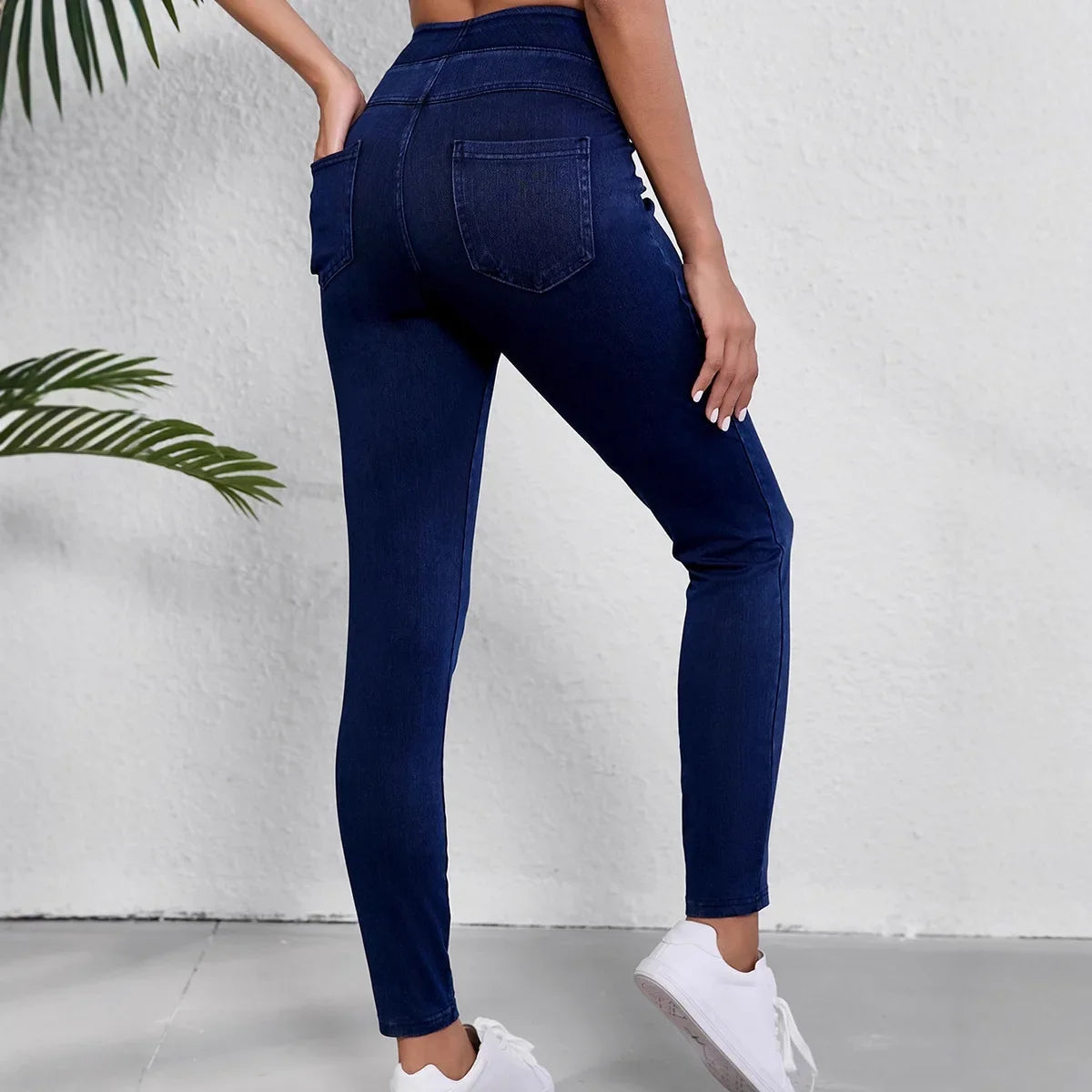 Women's Slim-Cut Fit High Rise Jeans – view 4