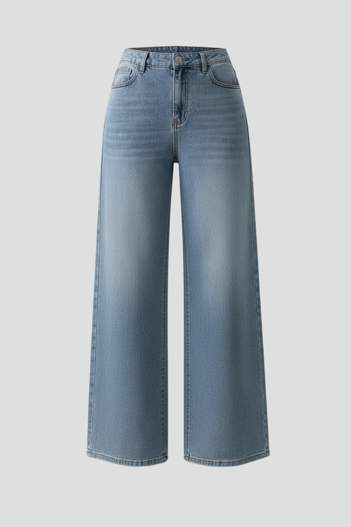 Women's High Rise Wide-Cut Jeans – view 1