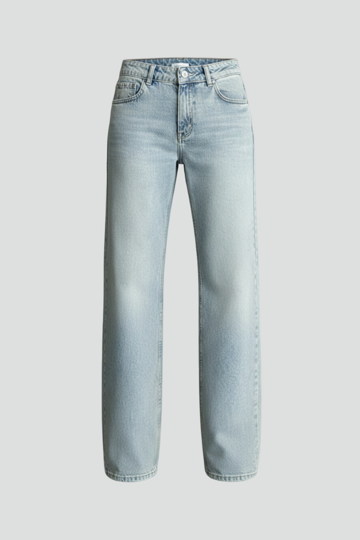 Women's Low Rise Straight-Cut Jeans – view 1