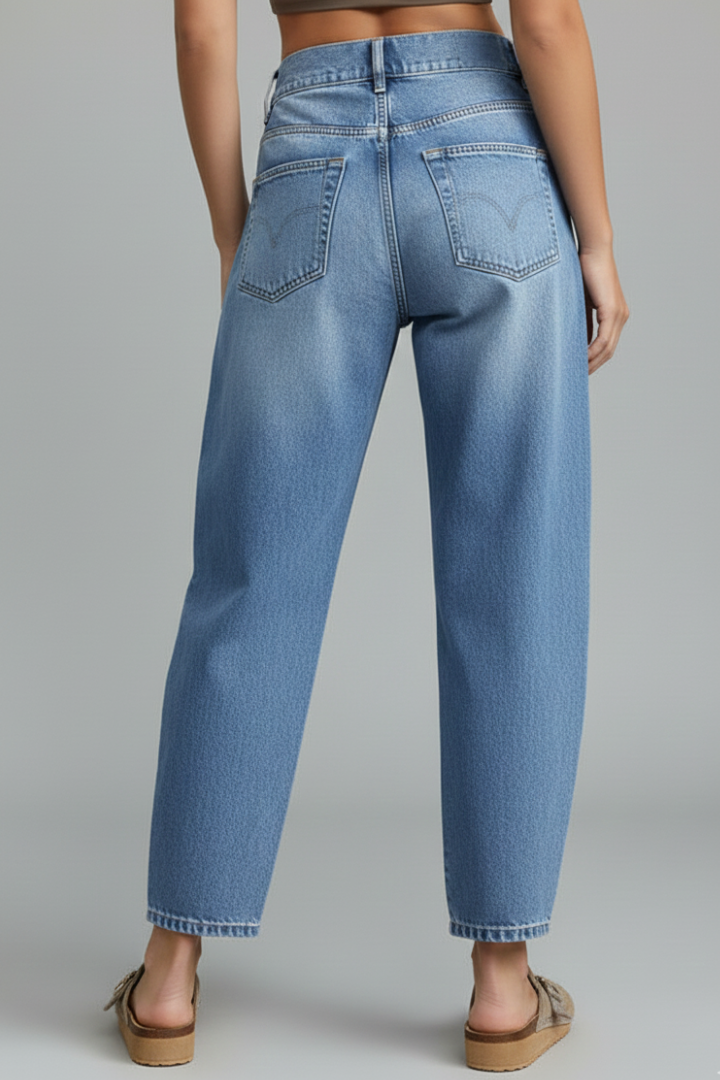 Women's Mid Rise Slim-Tapered Jeans – view 3