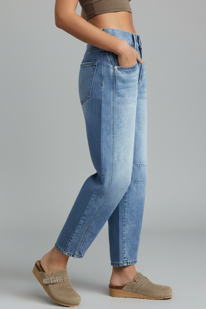 Women's Mid Rise Slim-Tapered Jeans – view 4