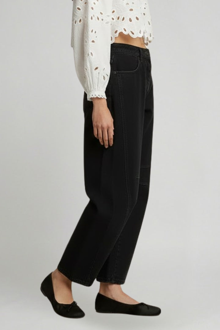 Women's High-Rise Stretchy Wide-Cut Jeans – view 2