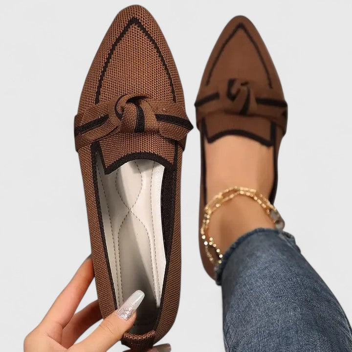 Women's Support Pointed-Toe Knot Loafers – view 3