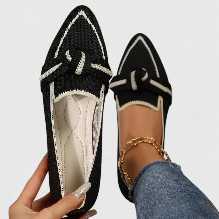 Women's Support Pointed-Toe Knot Loafers – view 4