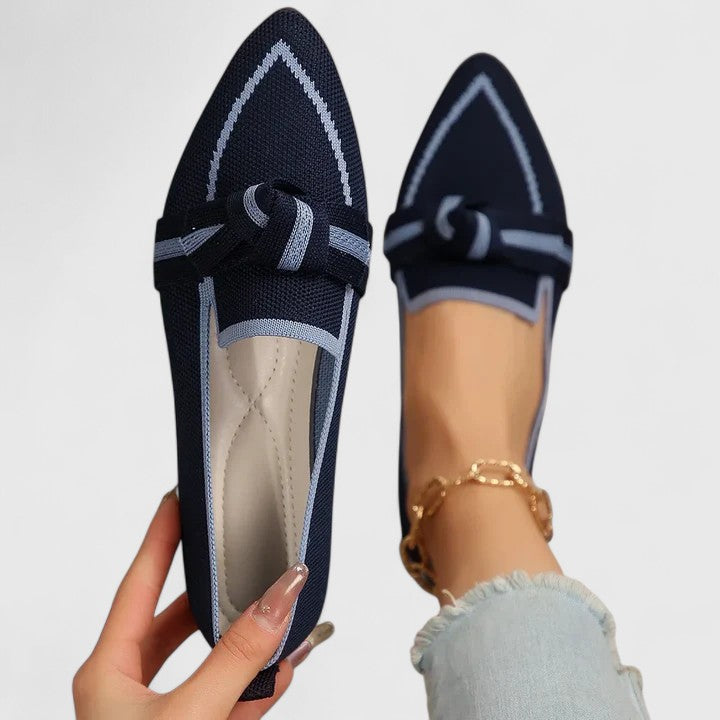 Women's Support Pointed-Toe Knot Loafers – view 5