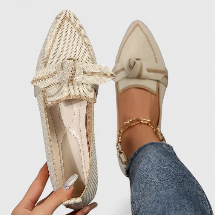 Women's Support Pointed-Toe Knot Loafers – view 7