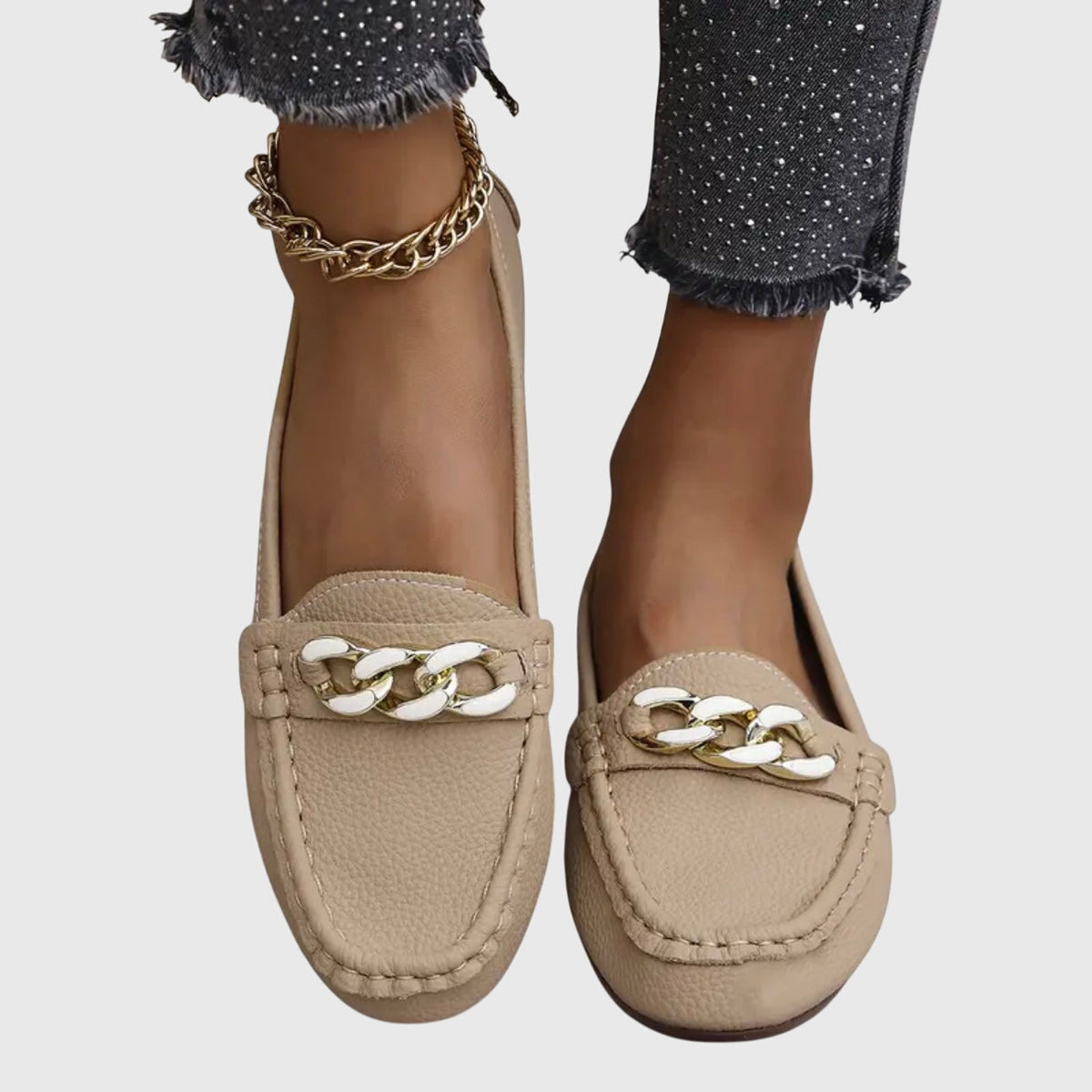 Women's Support Chain-Detail Loafers – view 3